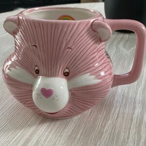 Care Bear Cheer Bear Pink Face Ceramic Mug
